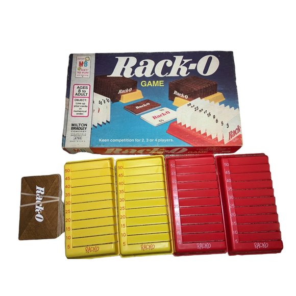 Milton Bradley Other - Milton Bradley Rack-o game Vintage Ages 8-adult Complete
